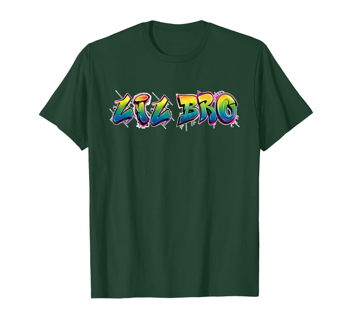 Airbrush Graffiti Brother Lil Bro Street Artist T-Shirt