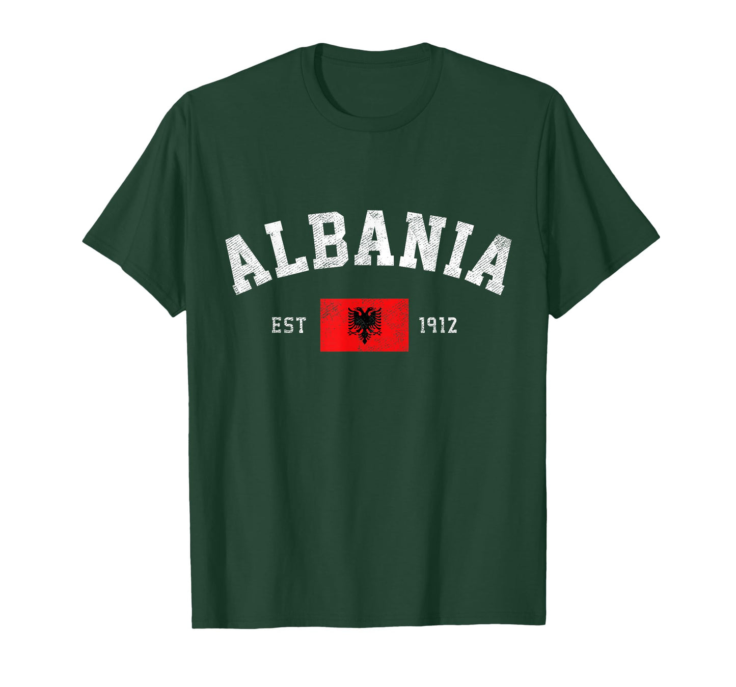 Albania Est. 1912 Albanian Flag Independence Day T-Shirt