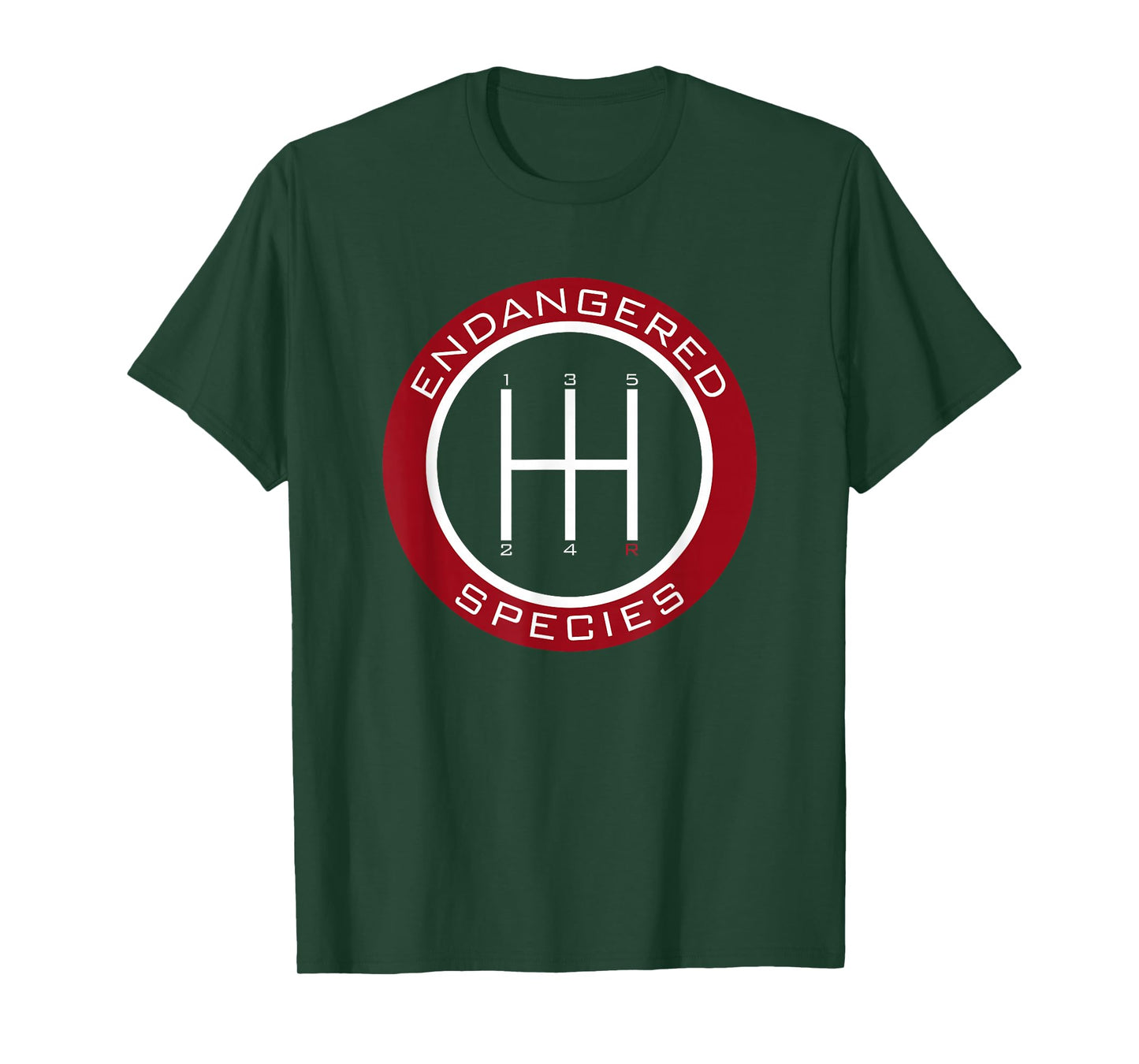 Car Guy, Mechanic, Endangered Species 5 Speed Manual Shifter T-Shirt
