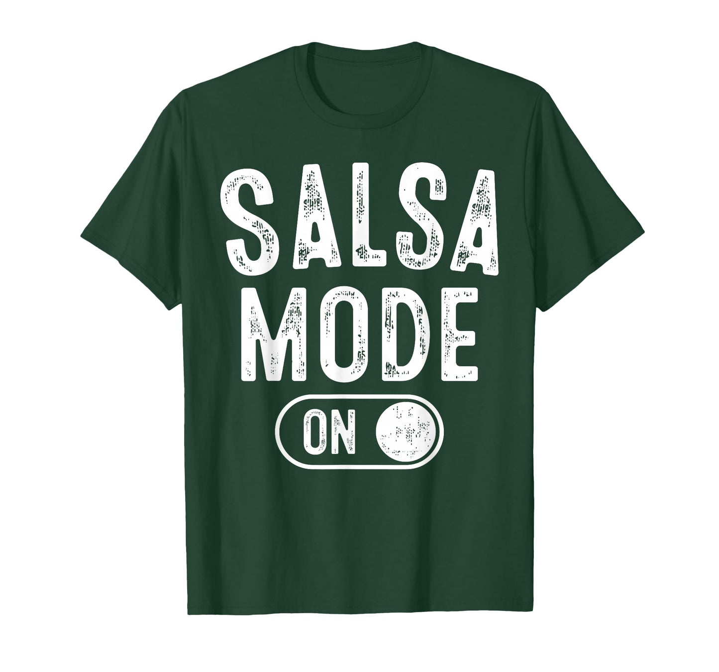 Salsa Mode On Funny Dancer Gift Latin Music Lover Instructor T-Shirt