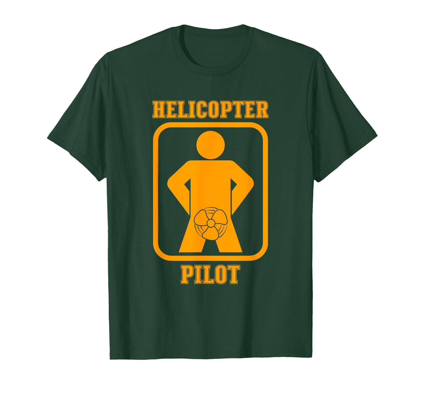 Funny Helicopter Pilot Adult Joke Aviation Humor Quote T-Shirt