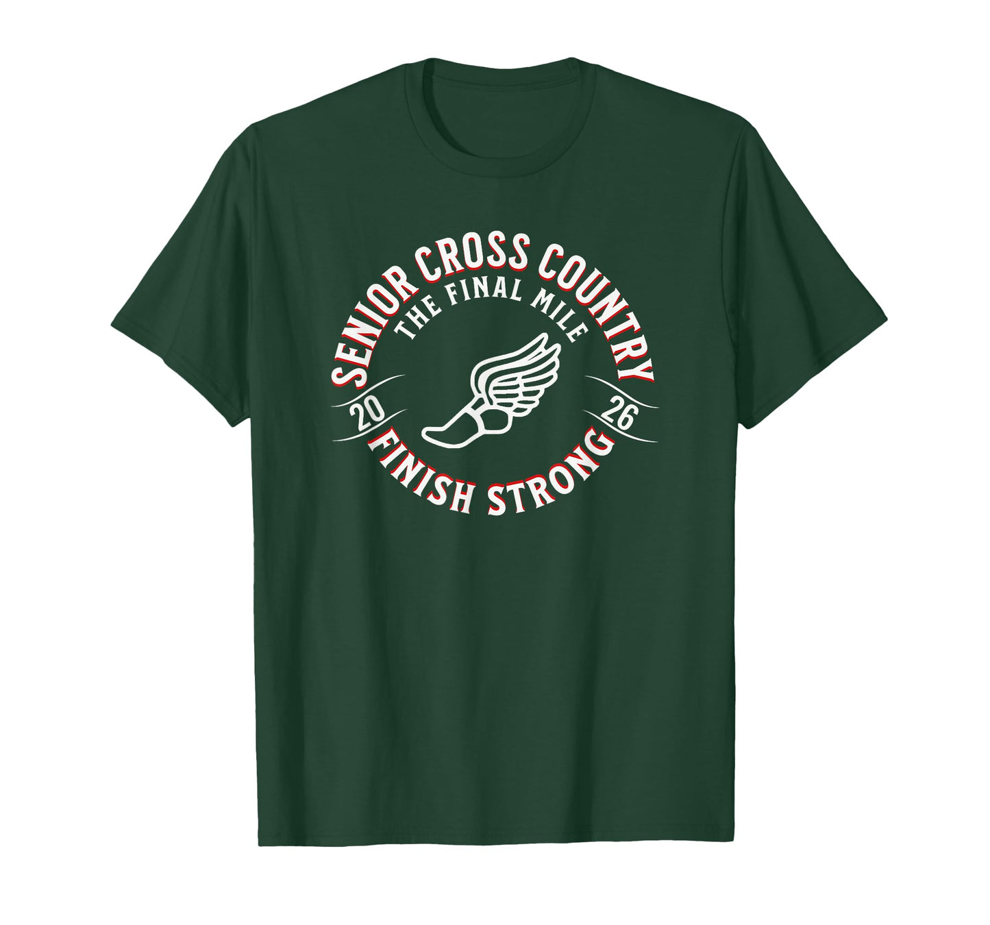 Cross Country Senior 2026 The Final Mile T-Shirt