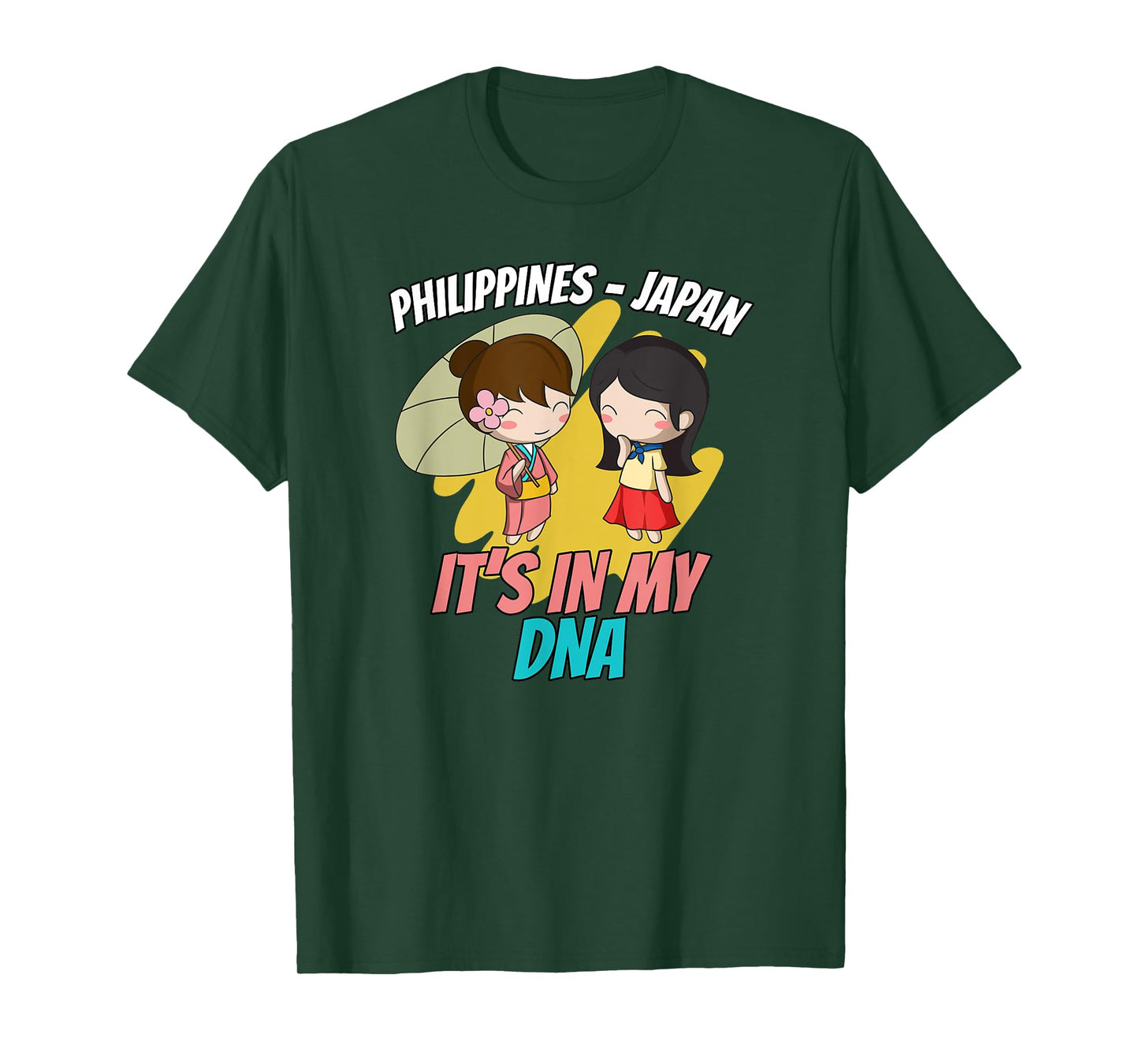 Philippines Filipino Japanese Japan Japino Proud Mixed DNA T-Shirt