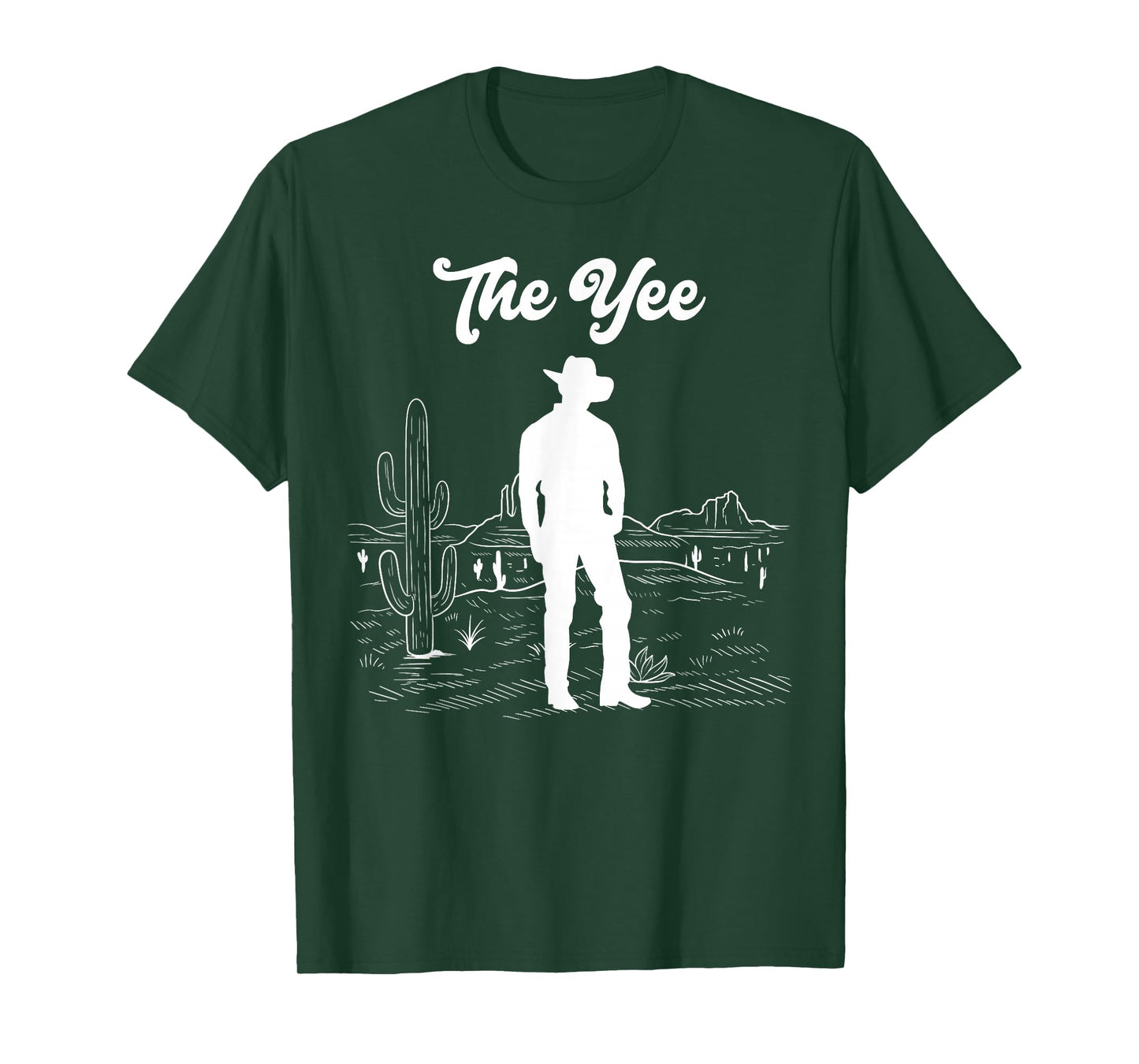 The Yee Country Matching Couple Cowboy Cowgirl Rodeo T-Shirt