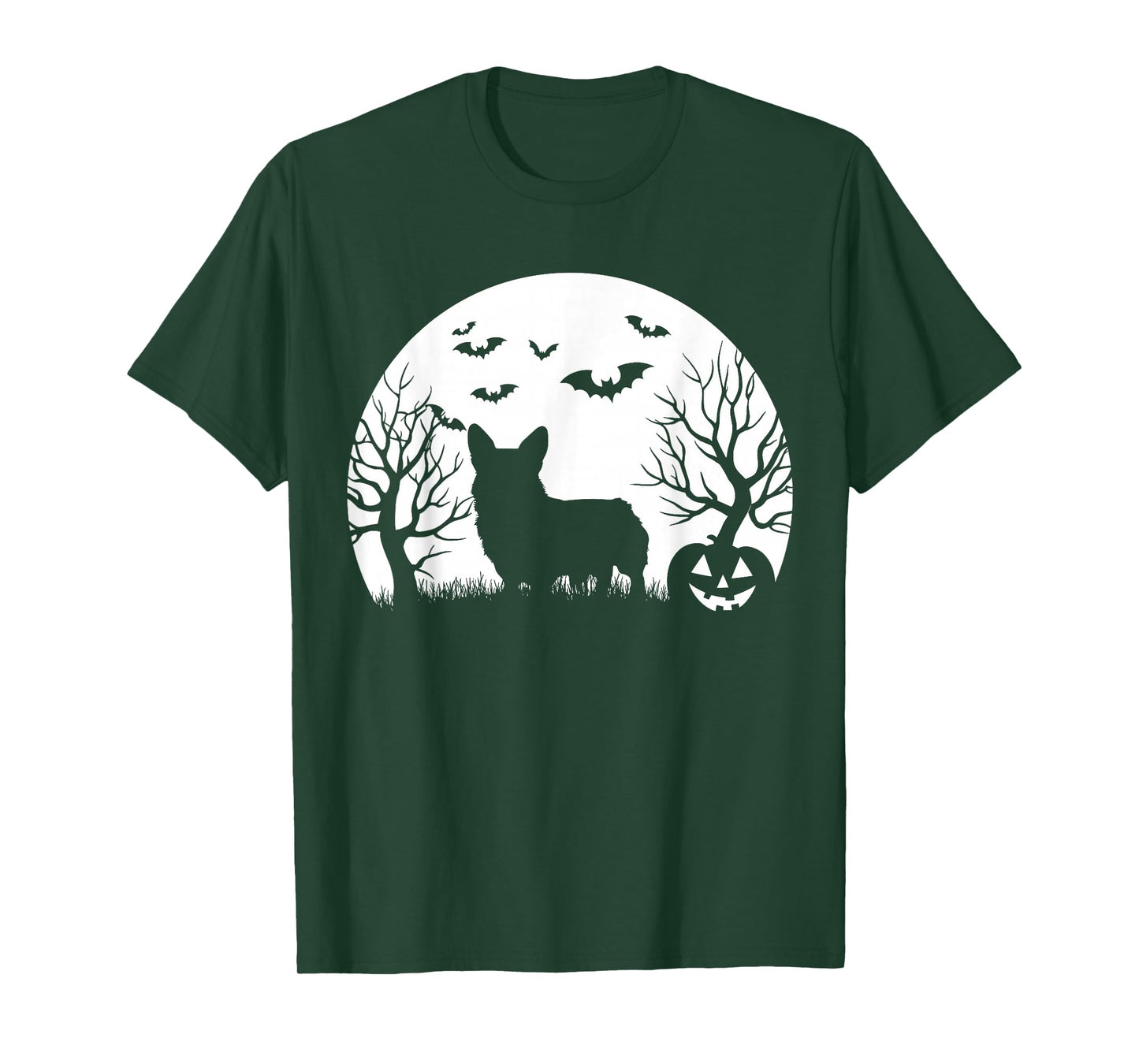Welsh Corgi Ghost Funny Halloween Costume Dog Owner Lover T-Shirt