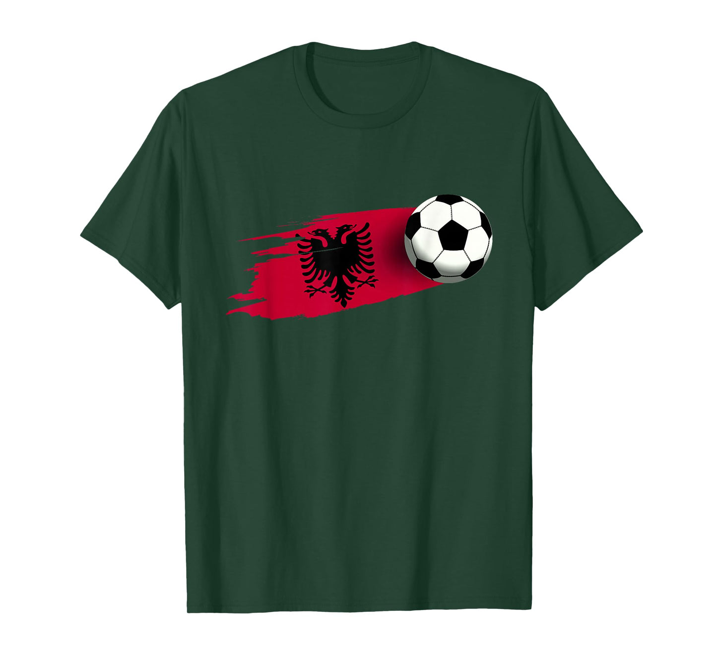 Albania Flag Jersey Albanian Soccer Team Albanian T-Shirt
