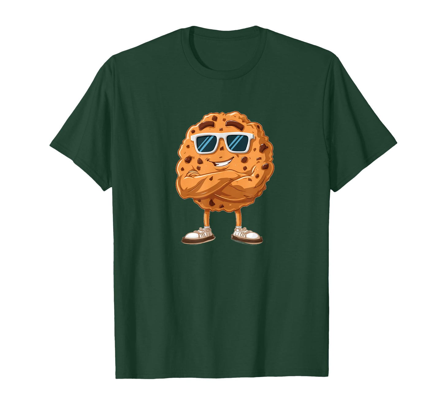 Pretty Cookie with Sunglasses for Boys and Girls T-Shirt