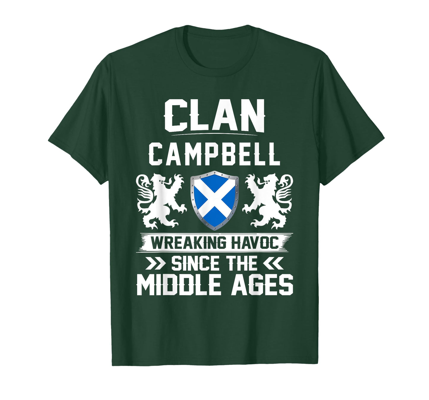 Clan CAMPBELL scottish family scotland mothers day fathers T-Shirt