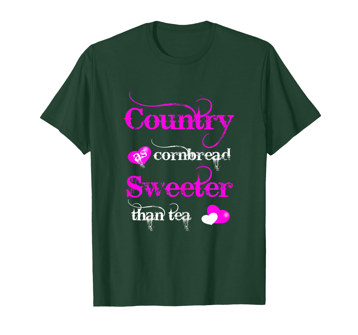 Country As Cornbread Sweeter Than Tea T-Shirt T-Shirt