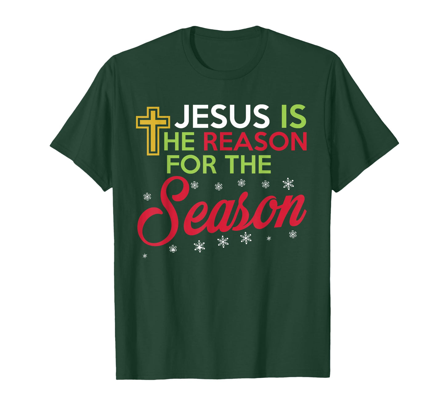 Jesus Is The Reason For The Season T-Shirt (Plain) T-Shirt