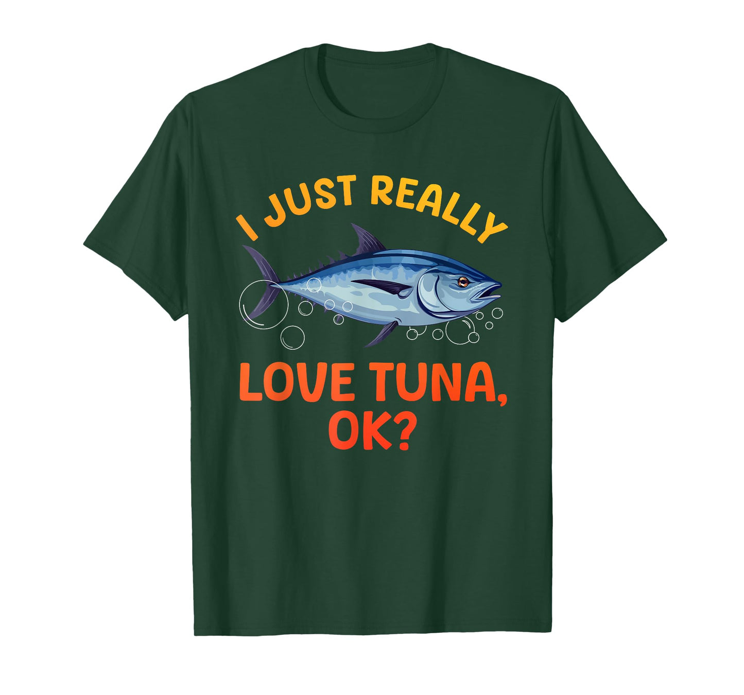 Cool Tuna Fishing Art For Men Women Deep Sea Tuna Fishing T-Shirt