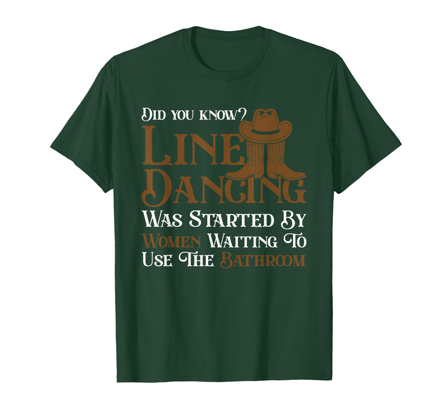 Western Line Dance 5678 Funny Line Dancing T-Shirt