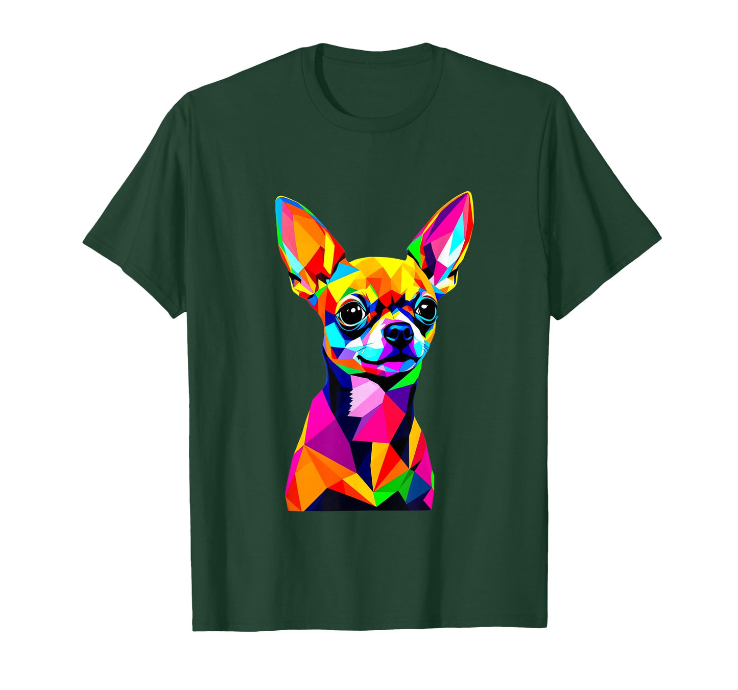 Chihuahua Lover Design Pop Art Cute Chihuahua T-Shirt