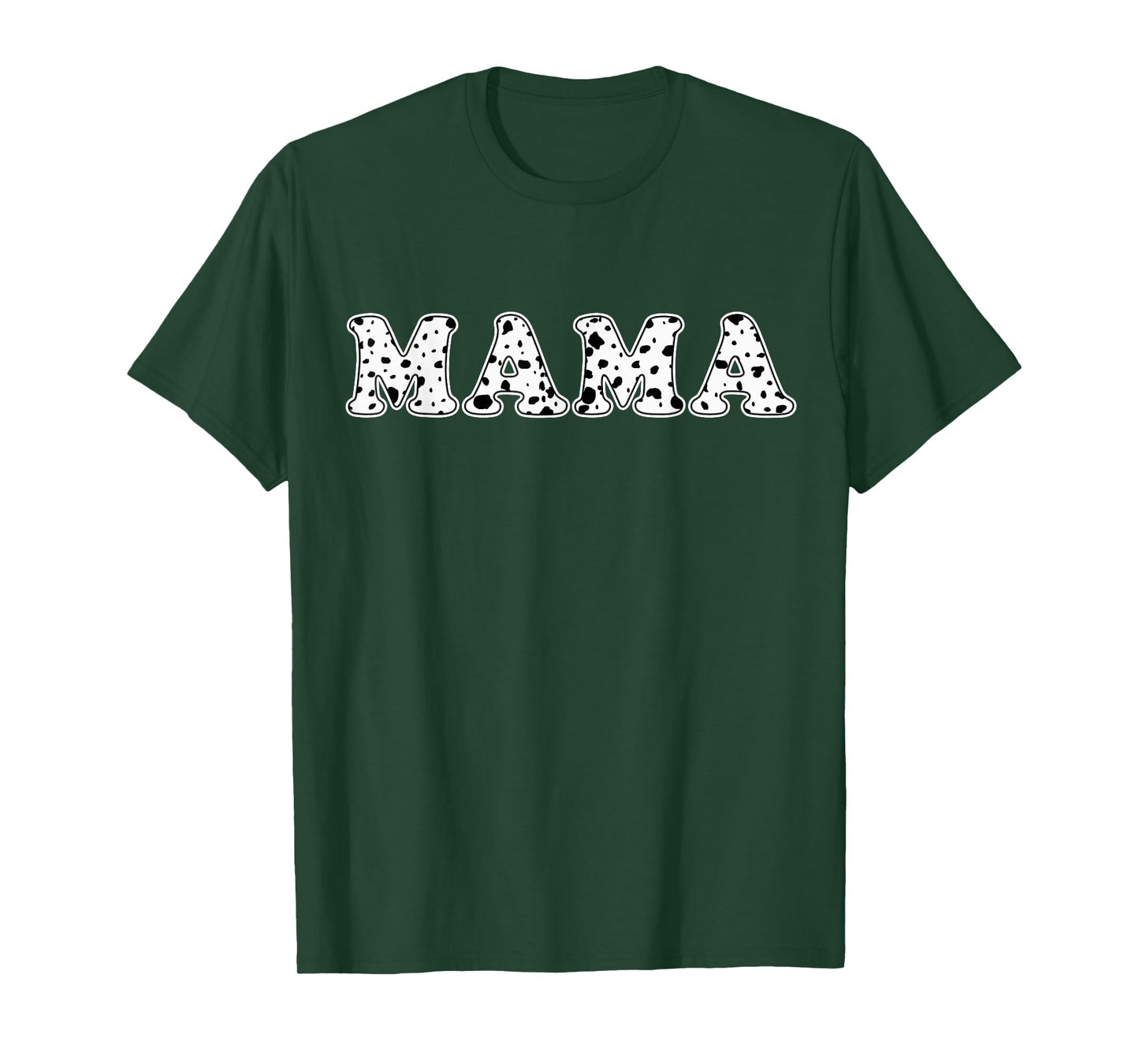 Dalmatian Mama Dalmatian Spots Print Matching Birthday T-Shirt