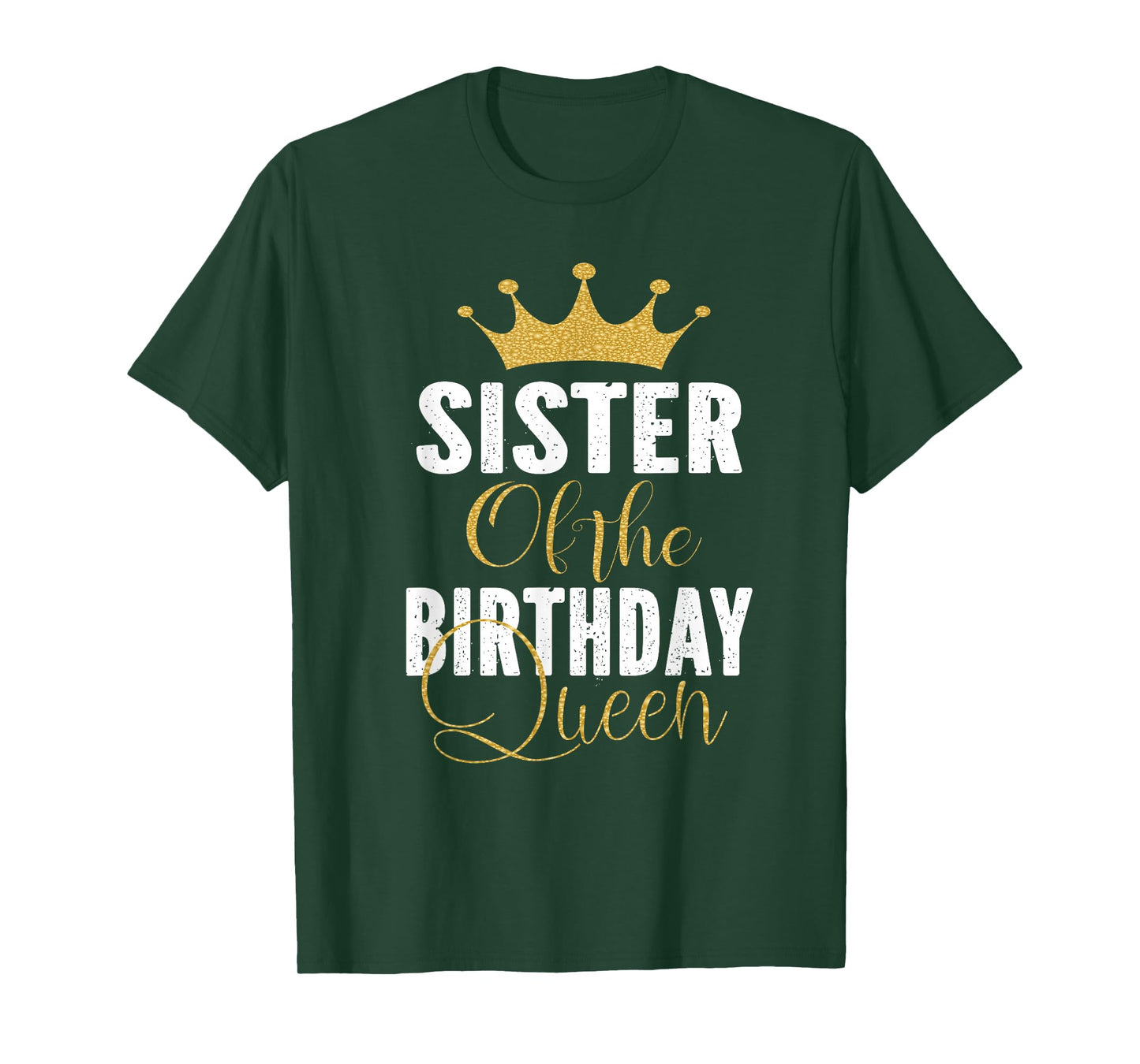 Sister of The Birthday Queen Girls Bday Party Gift for Her T-Shirt