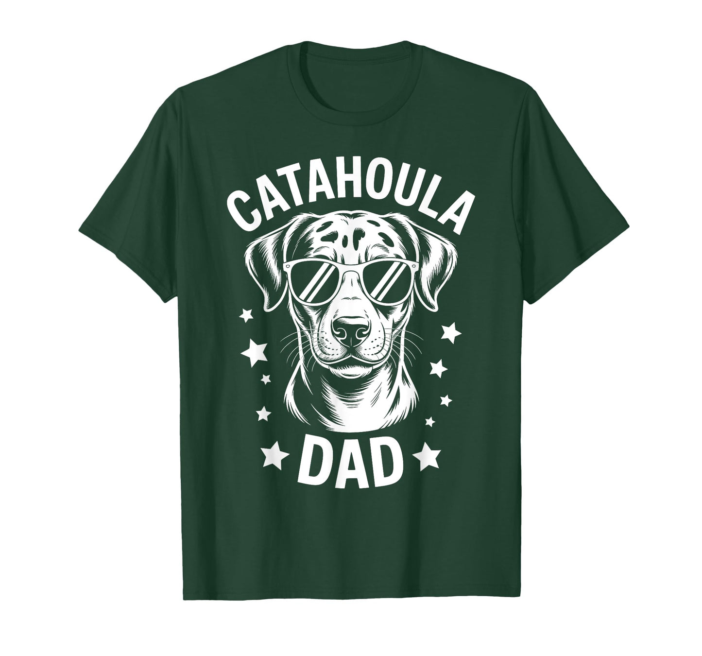 Catahoula Dad Funny Catahoula Leopard Dog Men T-Shirt