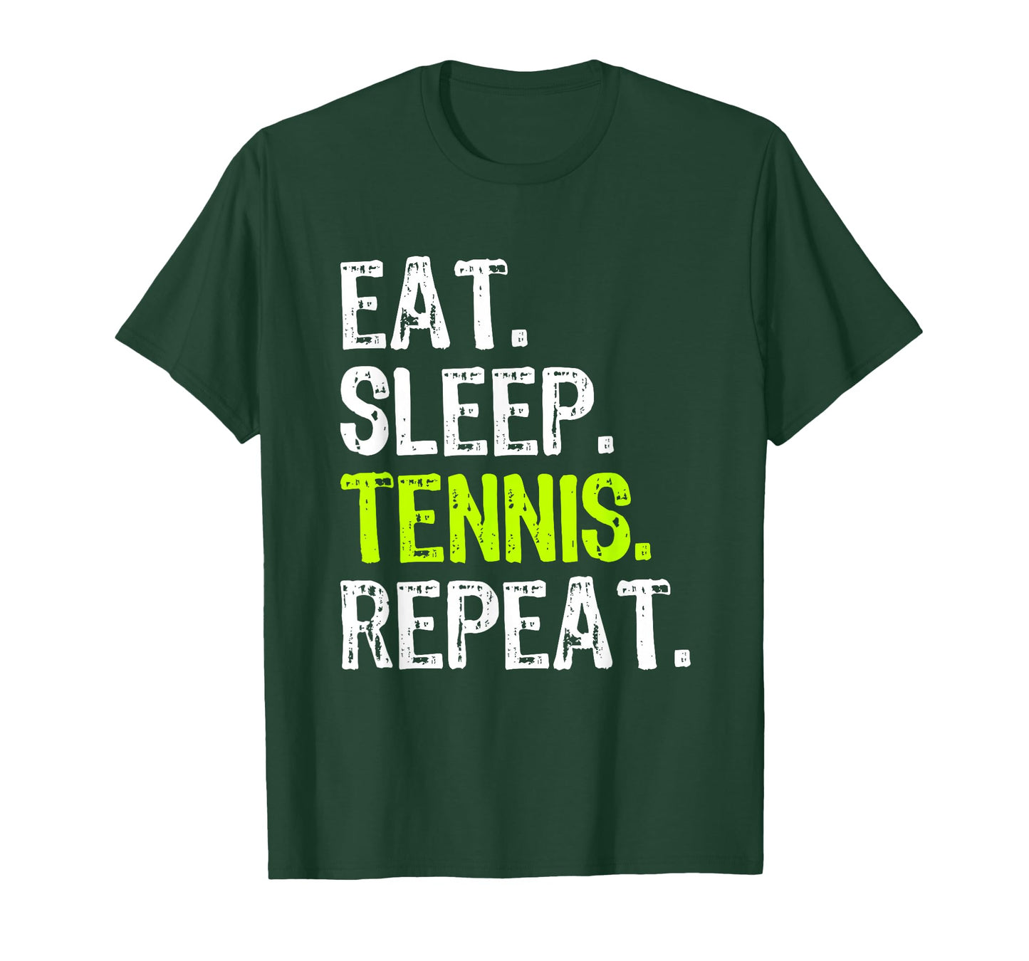 Eat Sleep Tennis Repeat Player Lover Funny T-Shirt