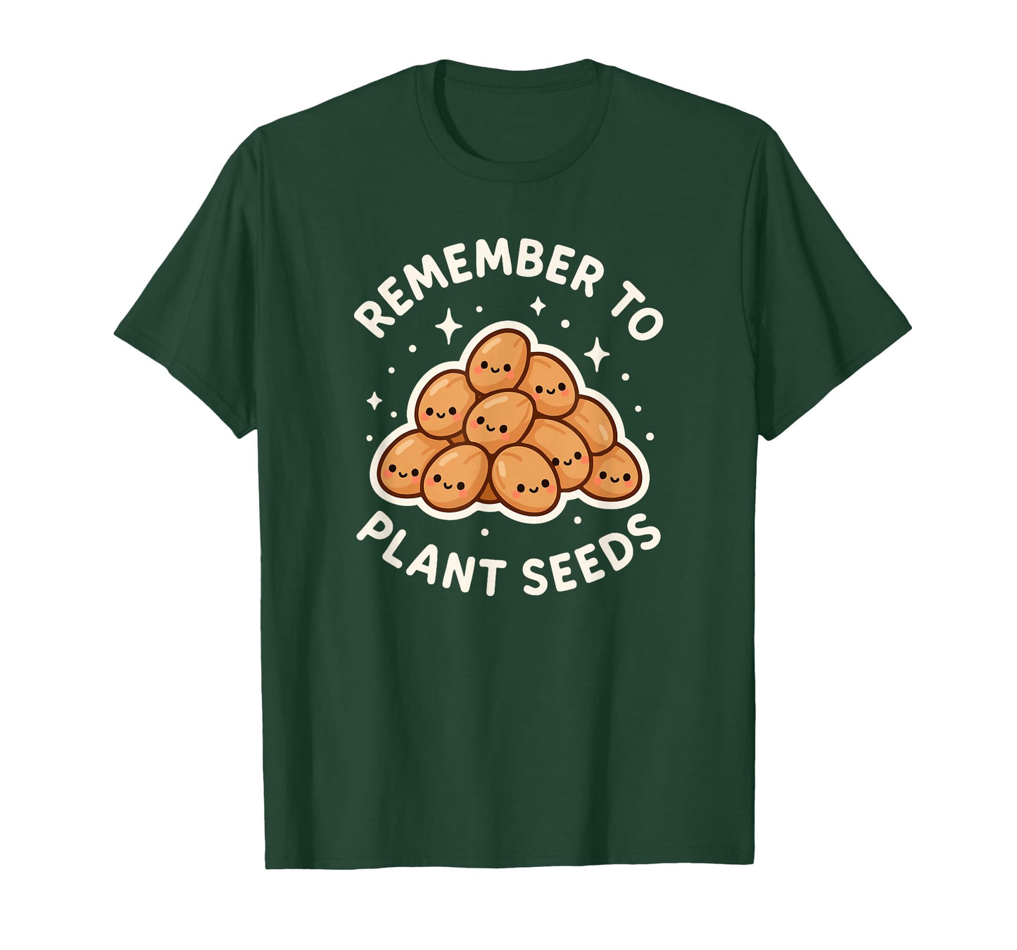 Remember to Plant Seeds Gardening Theme Cute T-Shirt