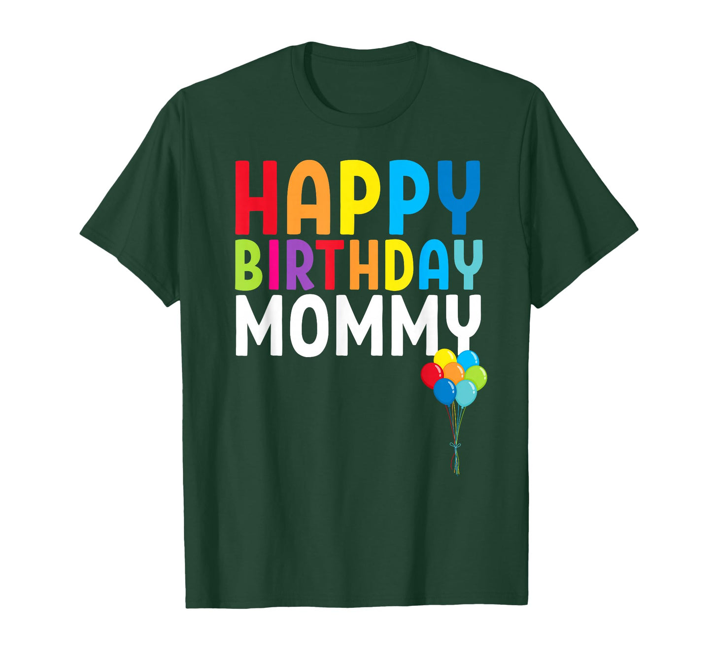 Happy Birthday Mommy Cute Toddler Mom's Birthday Gift T-Shirt