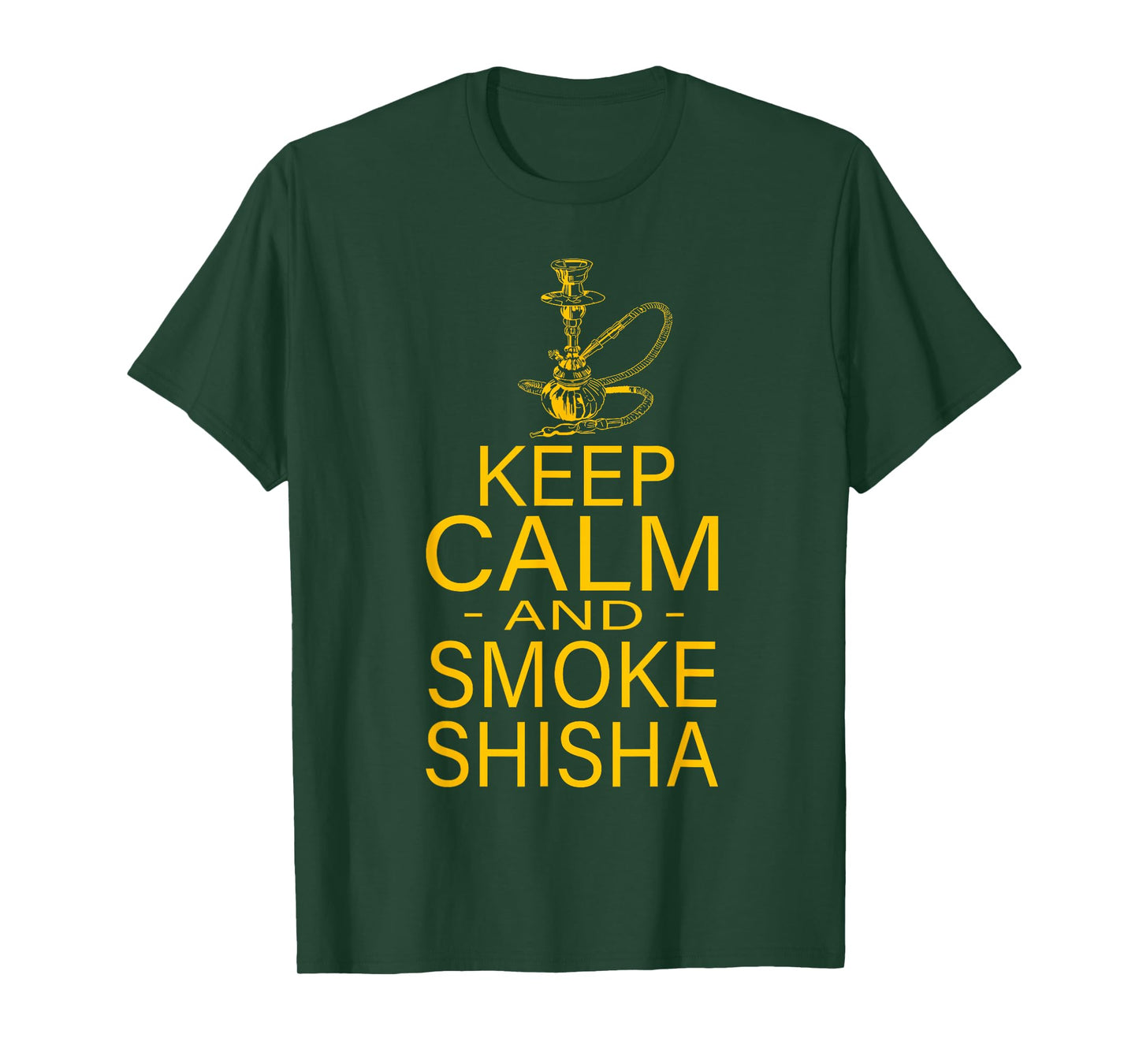 Funny Shisha "Keep Calm And Smoke Shisha" - Hookah T-Shirt