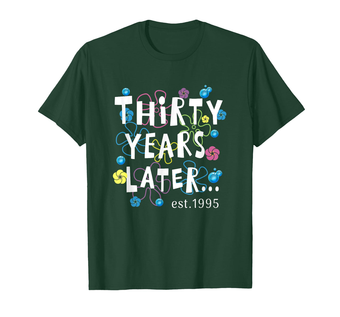 Thirty YEARS LATER 30 years Old Birthday Gift Women Men T-Shirt
