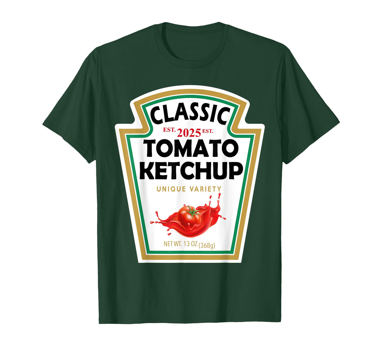 Red Ketchup DIY Halloween Costume Matching Group Ketchup T-Shirt