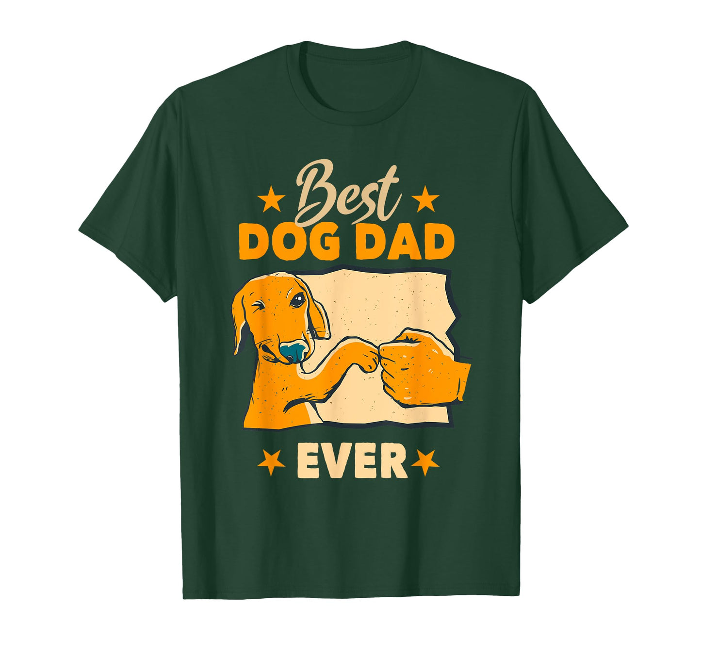 Dogs And Dog Dad - Best Friends Gift Father Men T-Shirt