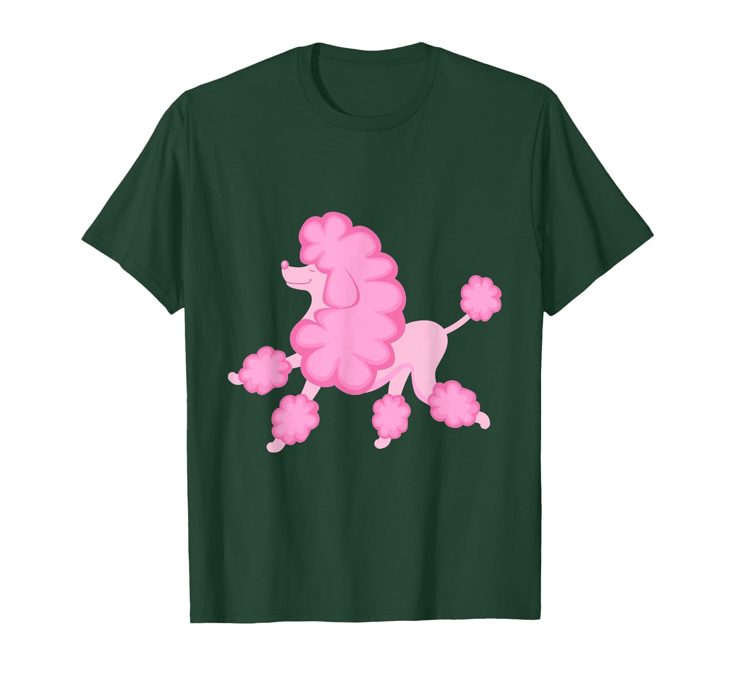 Fancy Pink Poodle T-Shirt T-Shirt