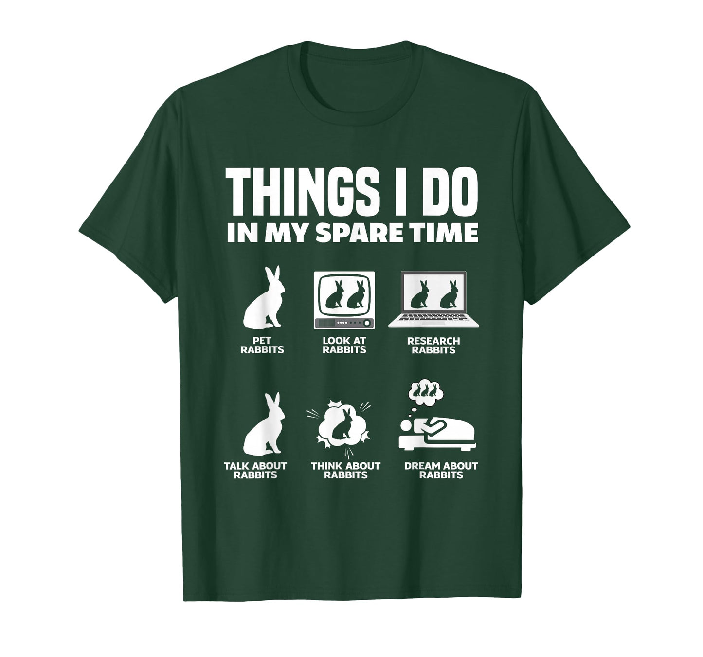 Funny Rabbit Lover Rabbit Owner T-Shirt