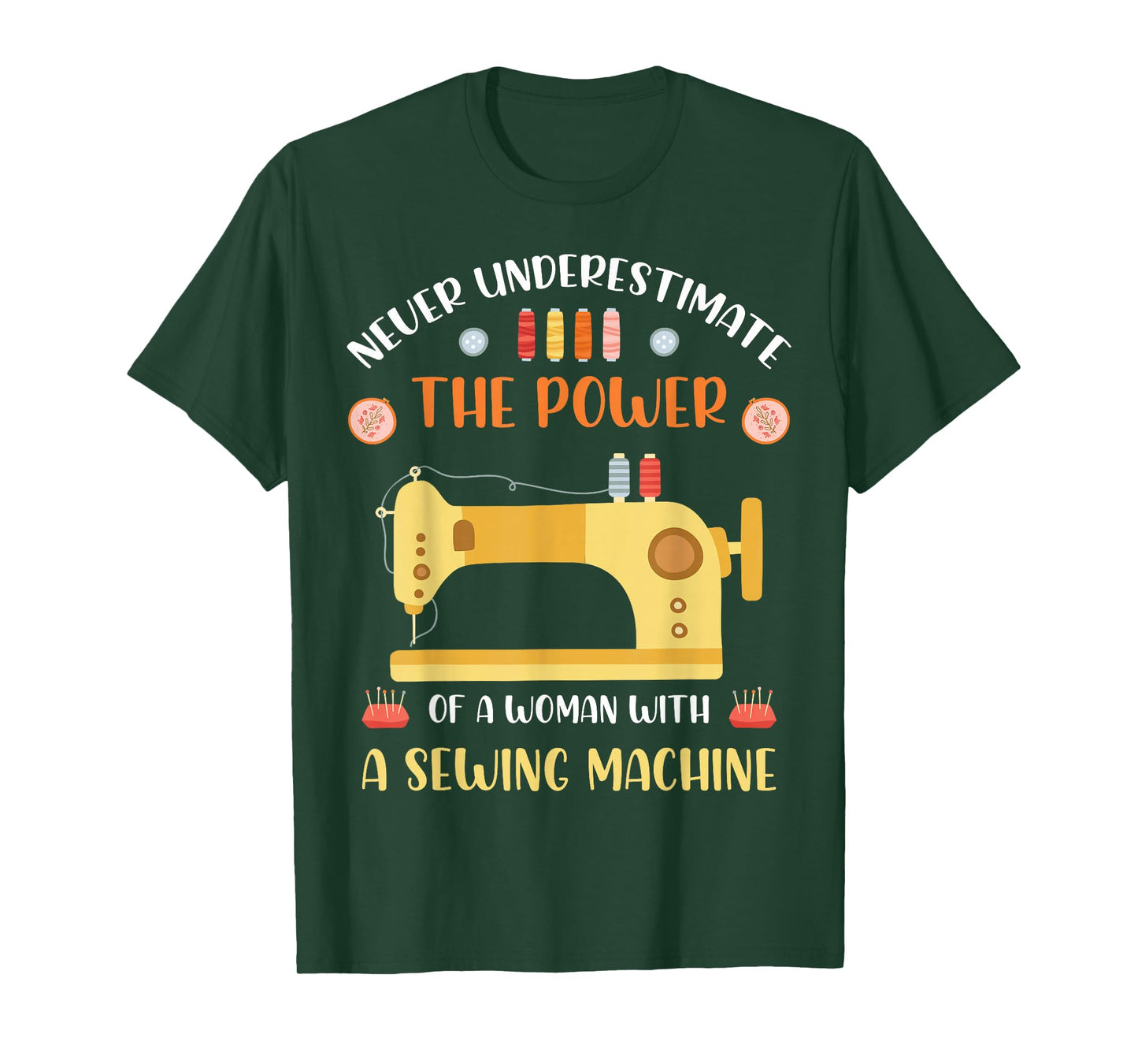 Sewing Machine Dressmaker Women Handmade Funny Sewing T-Shirt