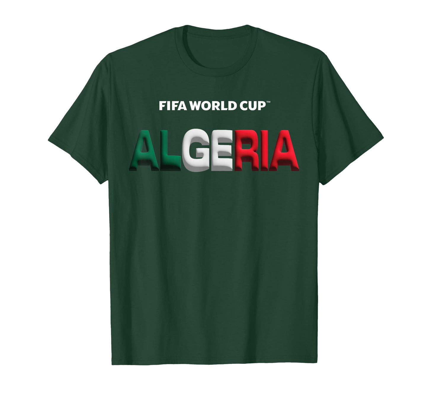 FIFA World CUP26 Algeria Bubble Color T-Shirt