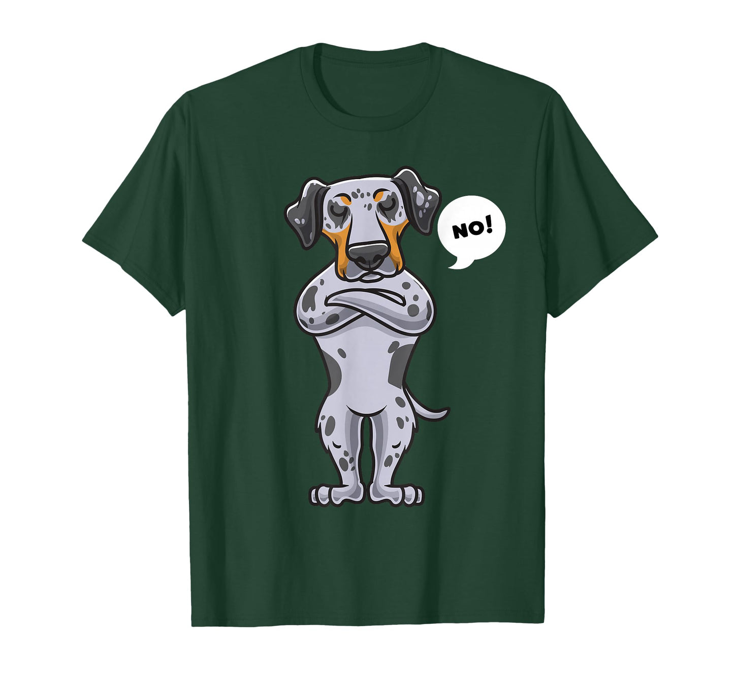 Stubborn Catahoula Leopard Dog Dog funny T-Shirt