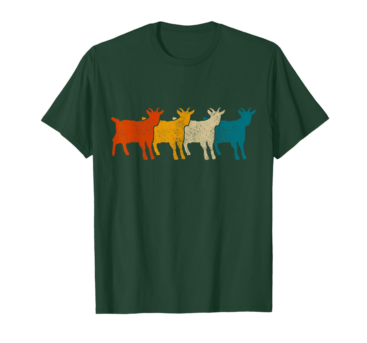 Goat Vintage Retro Farm Animal Goats T-Shirt