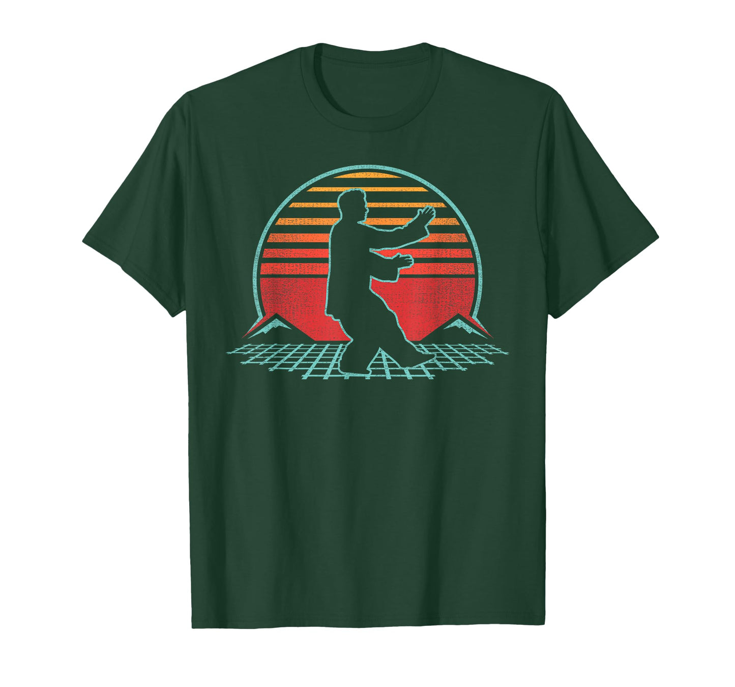 Tai Chi Retro Vintage 80s Style Martial Arts Gift T-Shirt