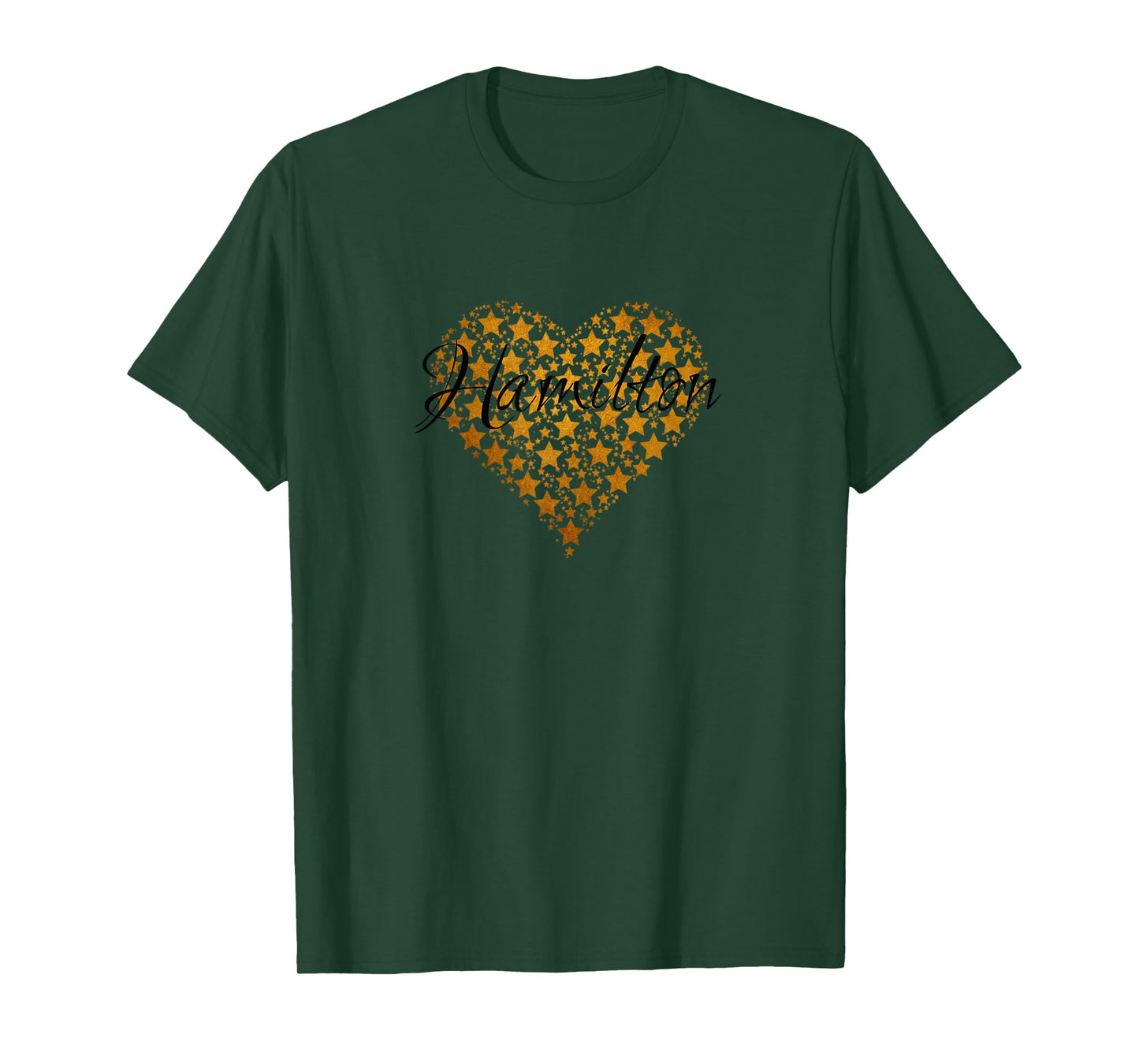 I Love Hamilton Heart | Gift for Teenage Girl & Women T-Shirt