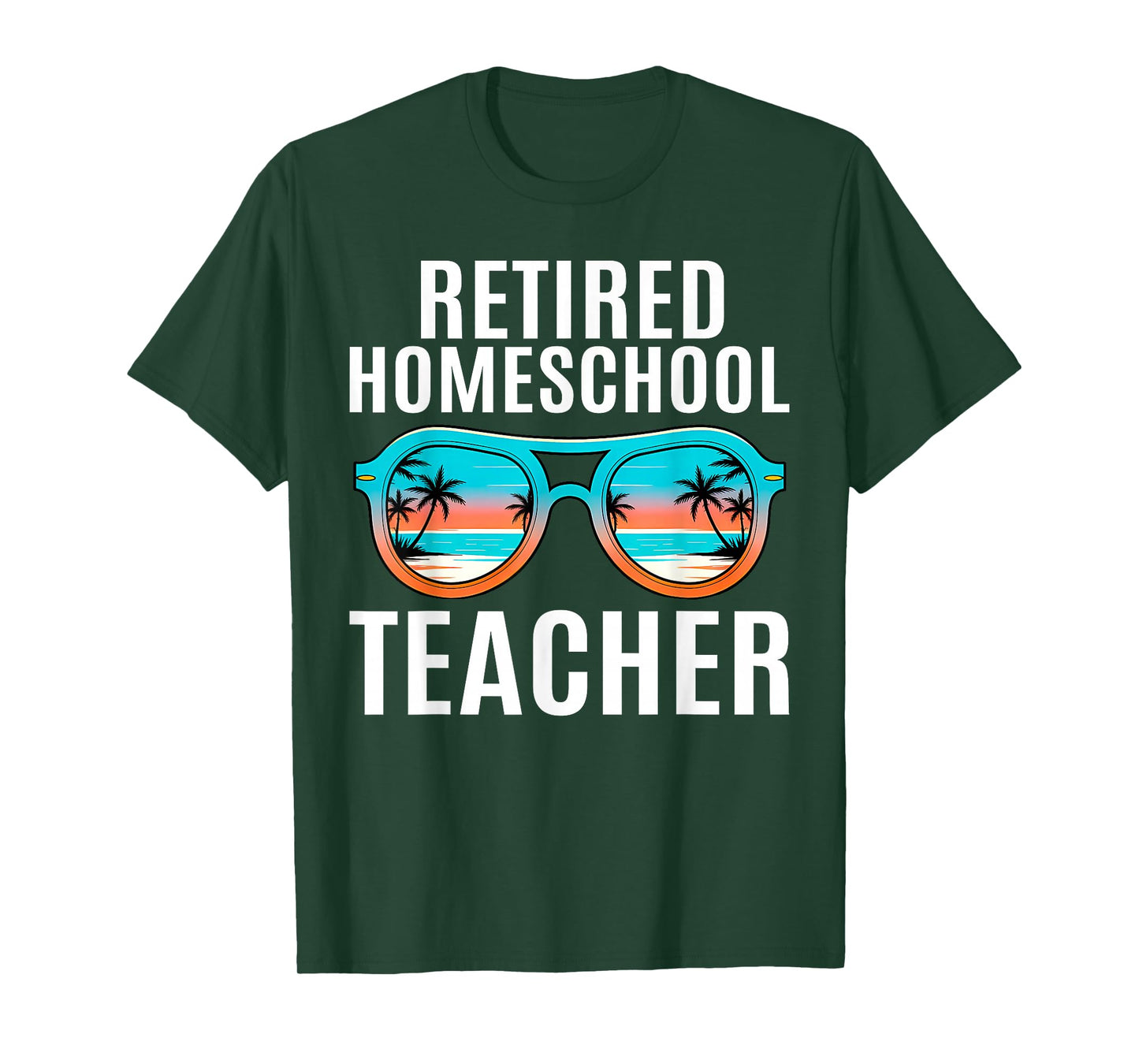 Retired Homeschool Teacher Retiree Women Men Retirement T-Shirt