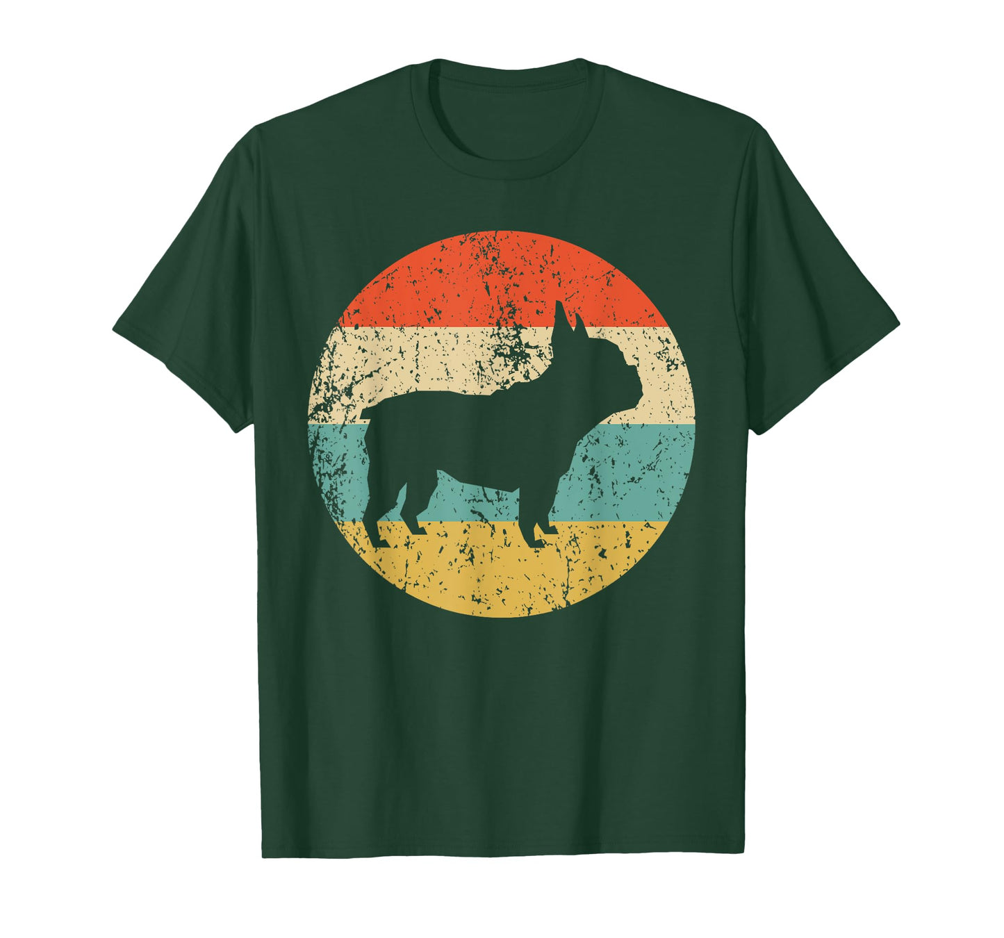 French Bulldog Shirt - Retro French Bulldog Dog T-Shirt Men Women Girls Kids T-Shirt