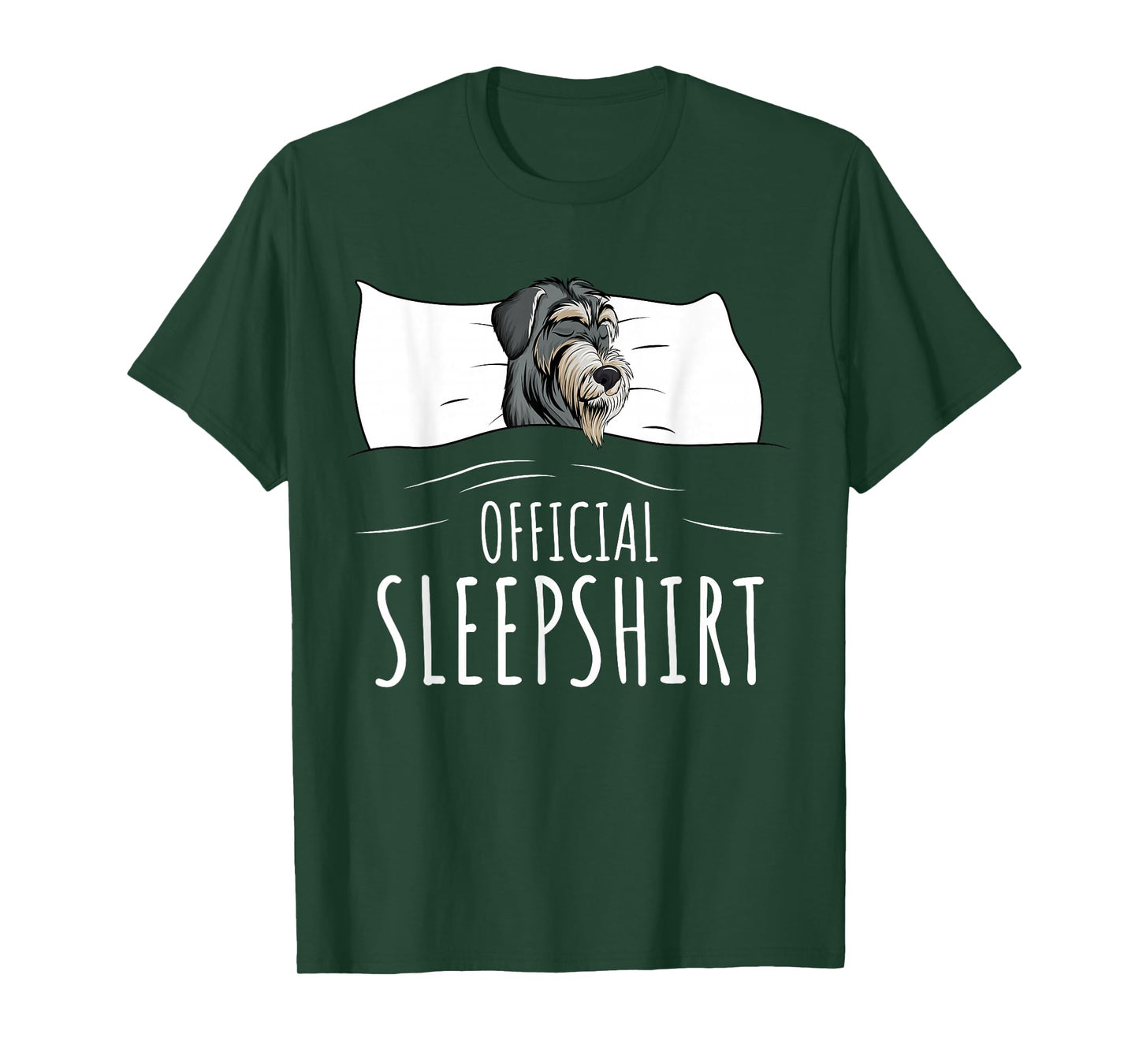 Miniature Schnauzer Pajama Official Sleepshirt T-Shirt