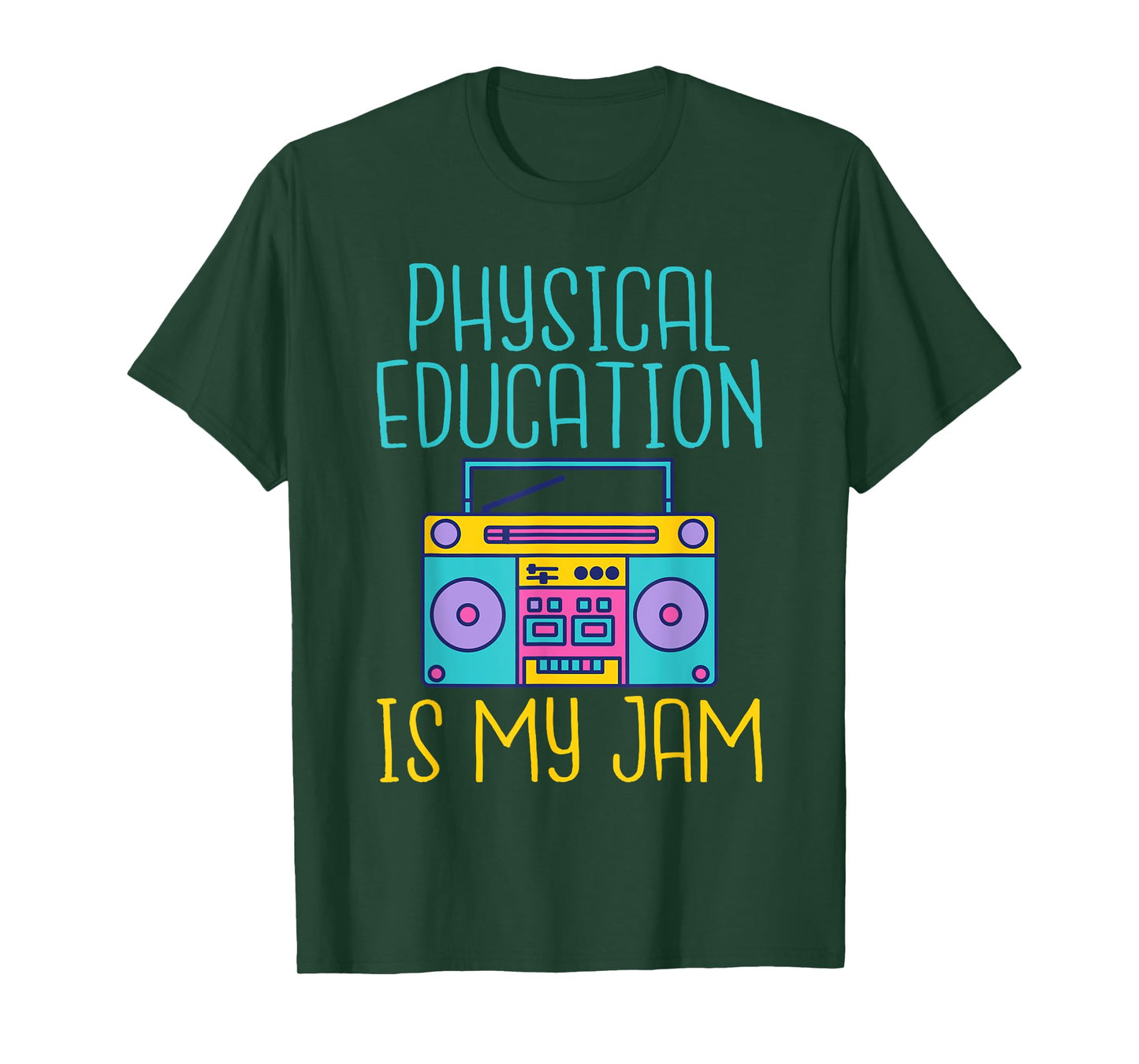 Physical Education is My Jam PE Teacher T-Shirt