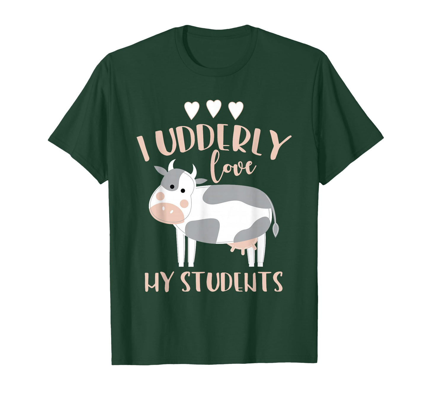 Cow Teacher Gift T-Shirt T-Shirt