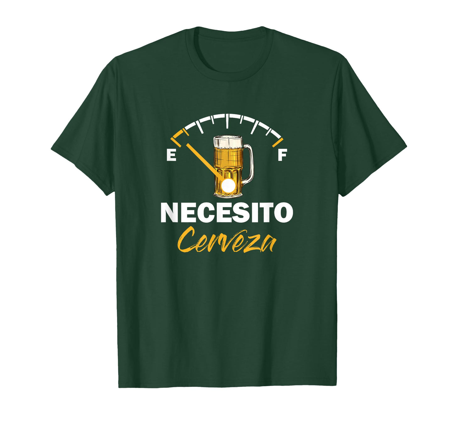 Mexican Beer Necesito Cerveza Cool & Funny Sayings T-Shirt