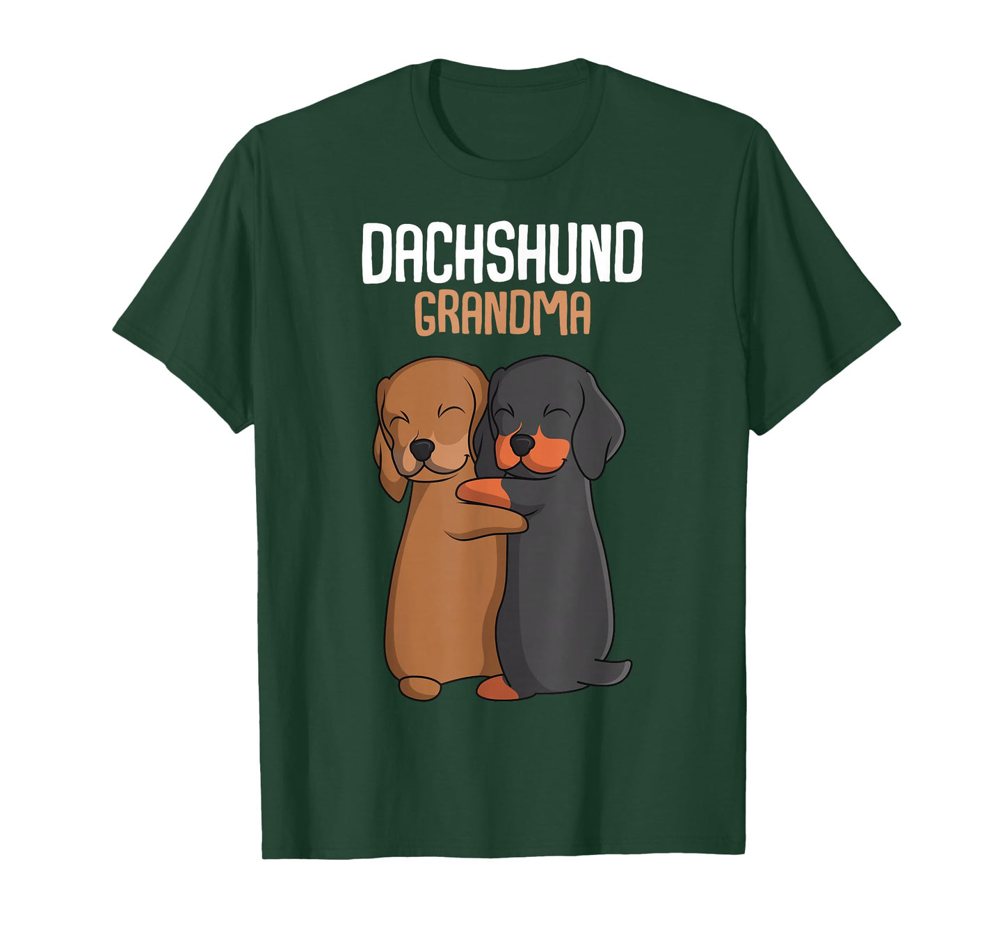 Dachshund Grandma Weenie Mom Dog Lover Women T-Shirt