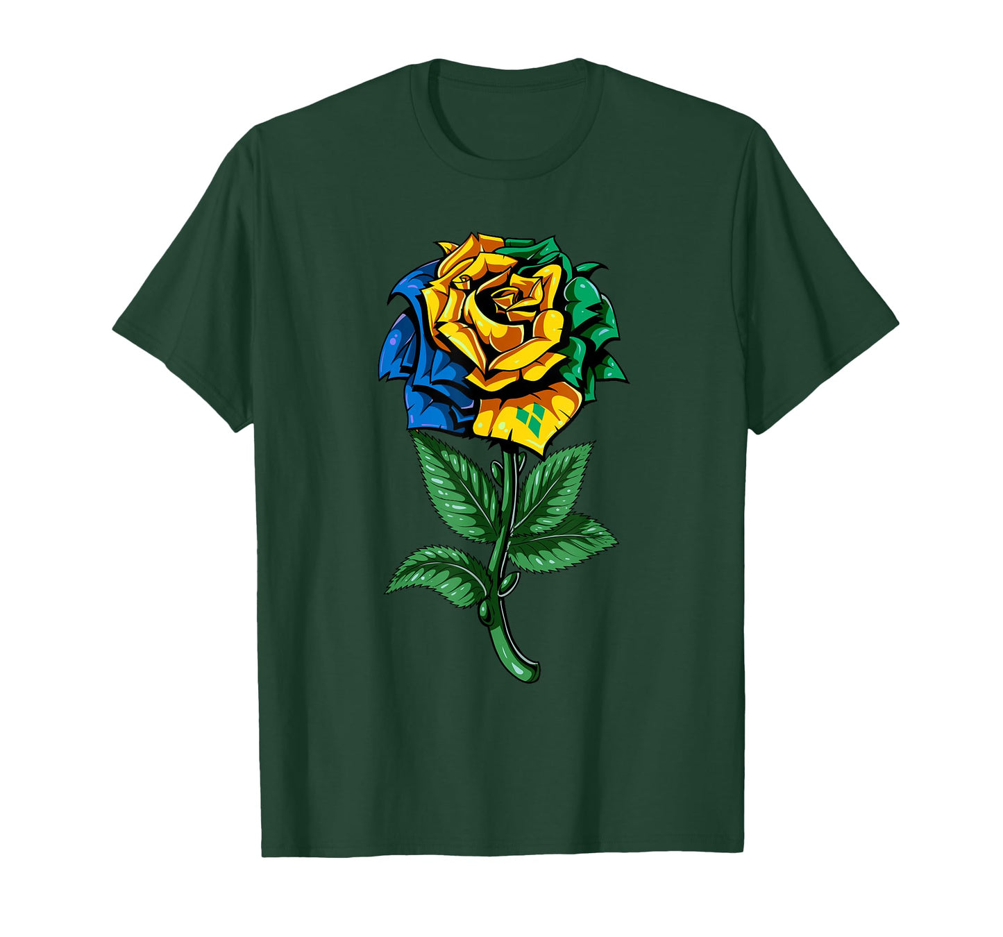 St Vincent Flag Vincentian T-Shirt