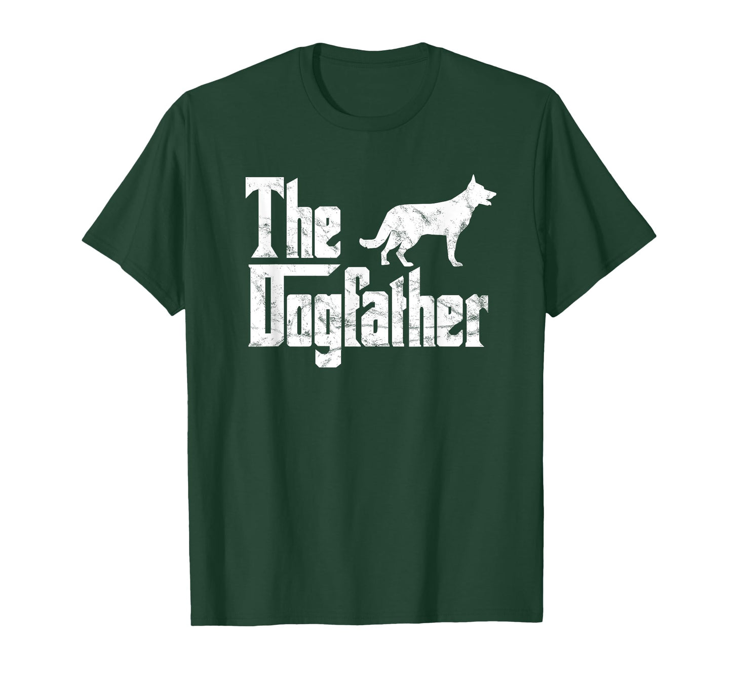 German Shepherd T-Shirt The Dogfather Funny Dog Owner T-Shirt