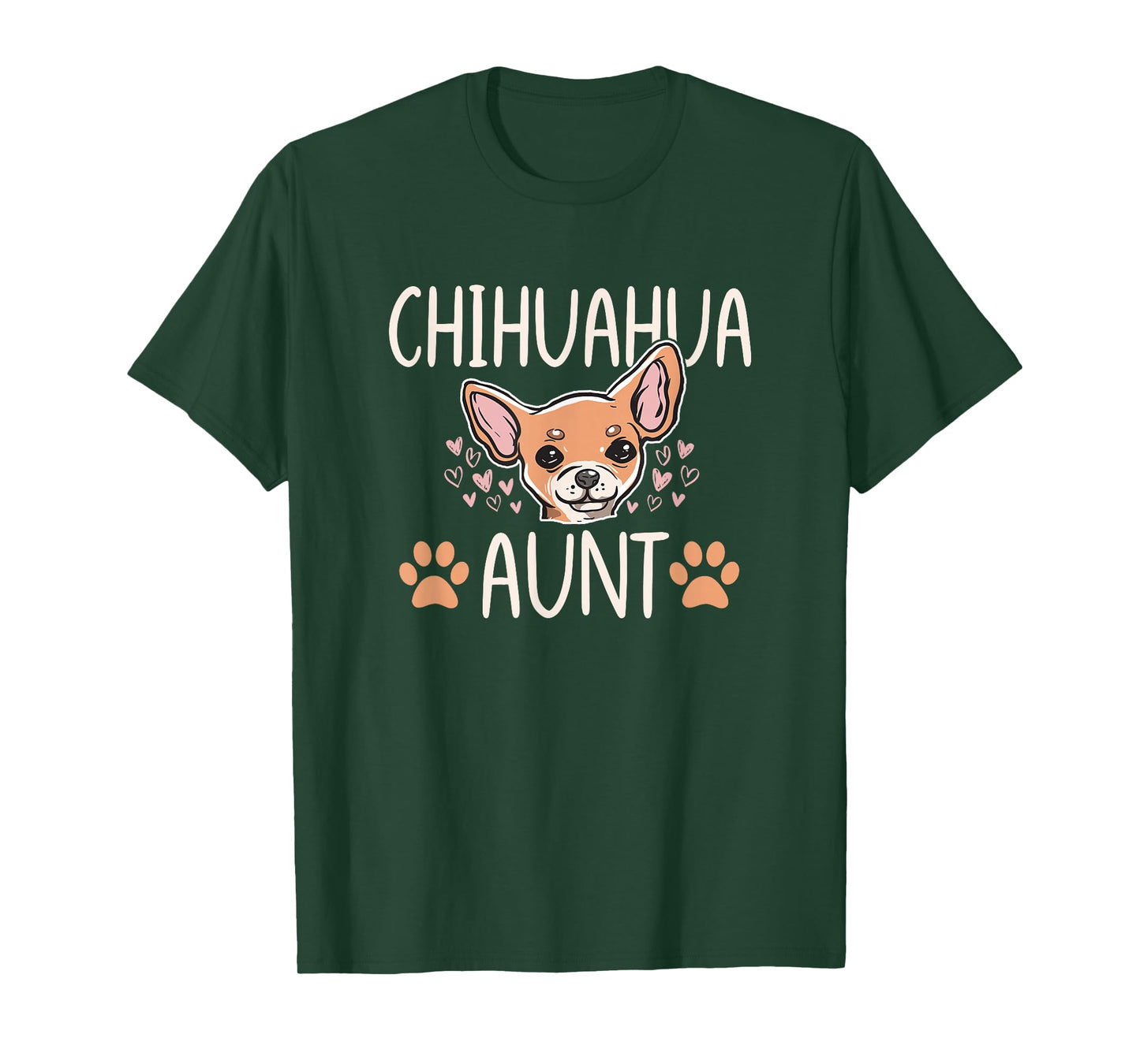 Chihuahua Mom Aunt Funny Dog Lover Puppy Owner Women T-Shirt