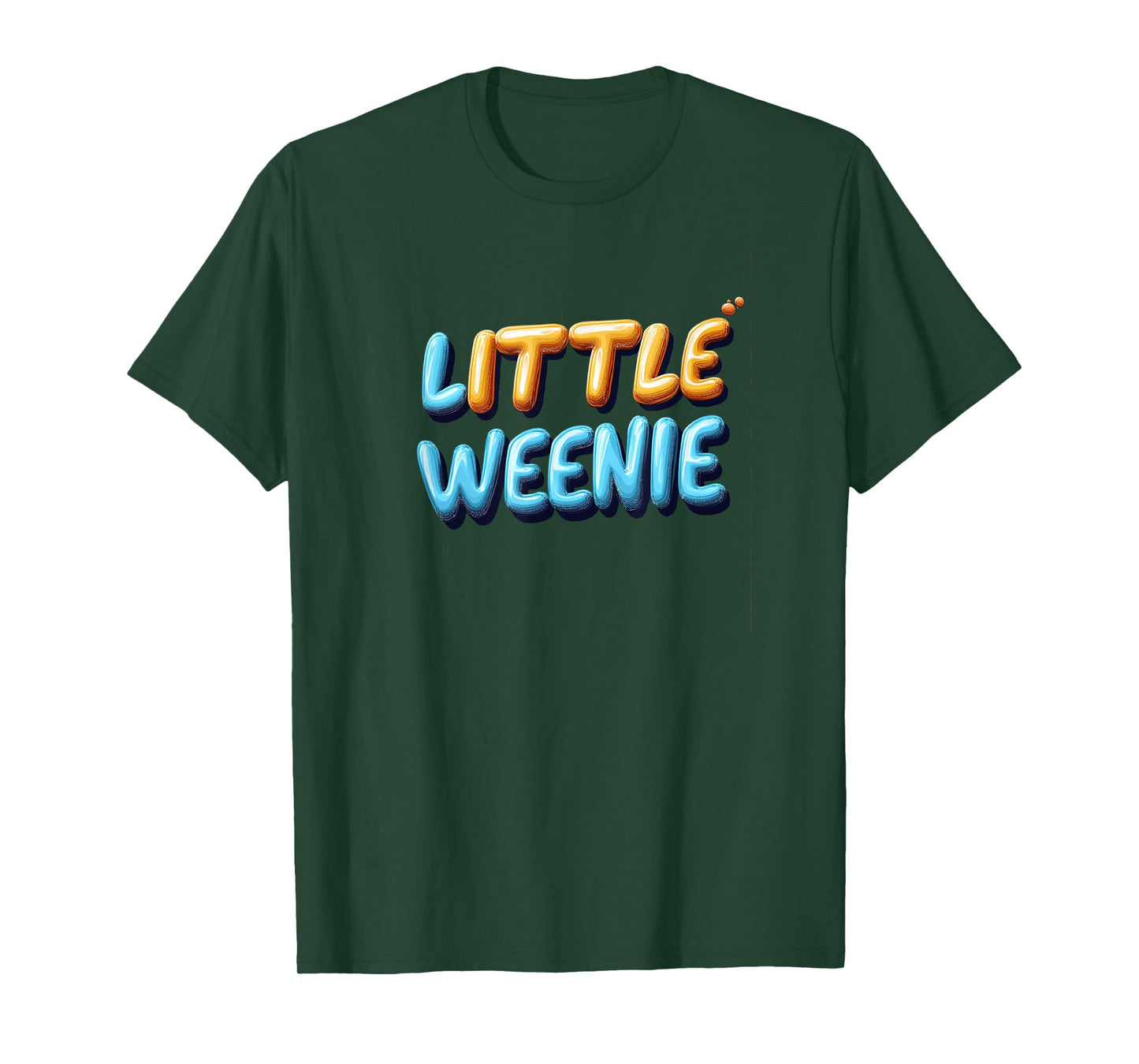 Funny Little Weenie Emblem for Adults and Kids T-Shirt