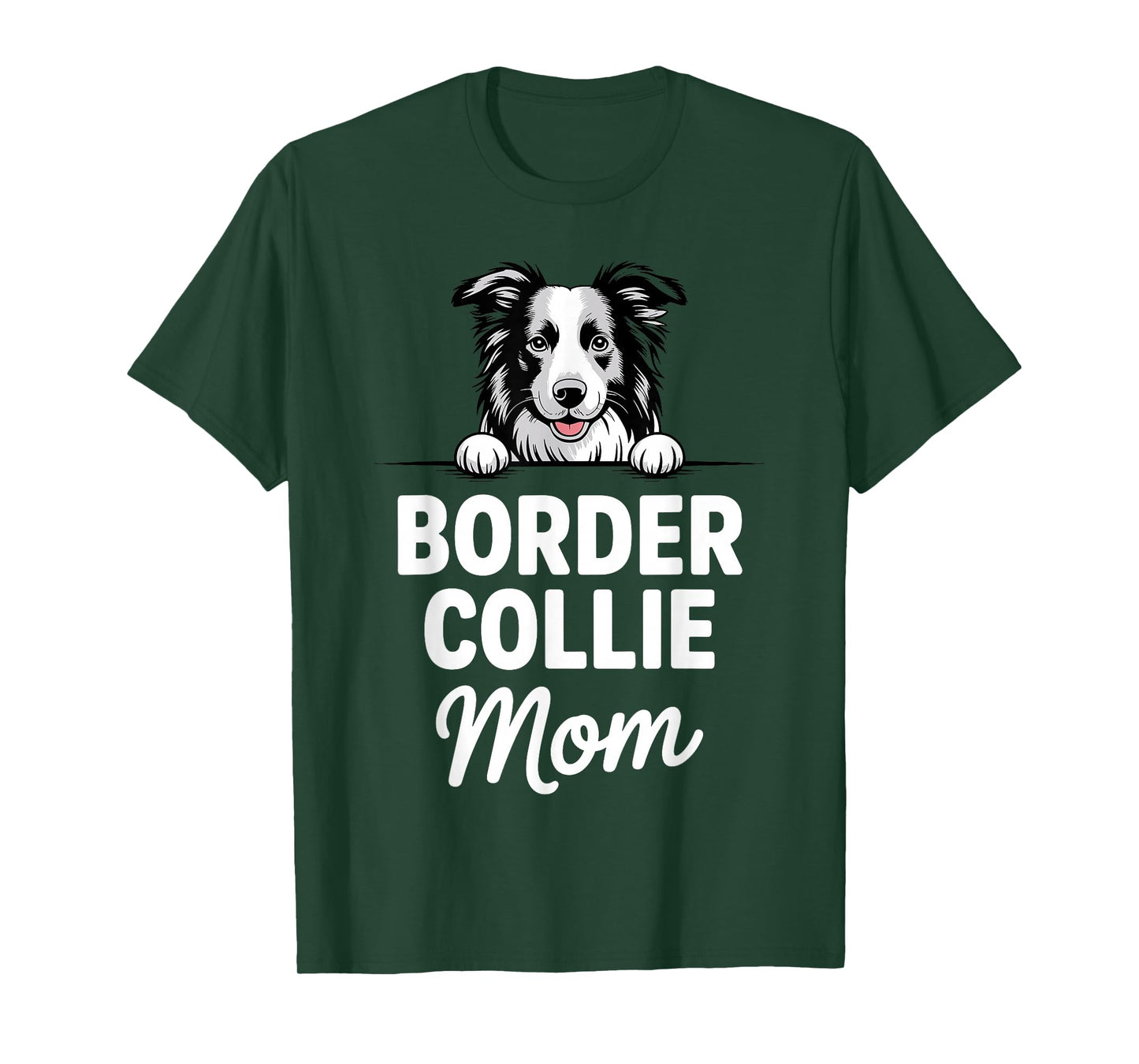 Border Collie Design for Women Girls Dog Border Collie Lover T-Shirt