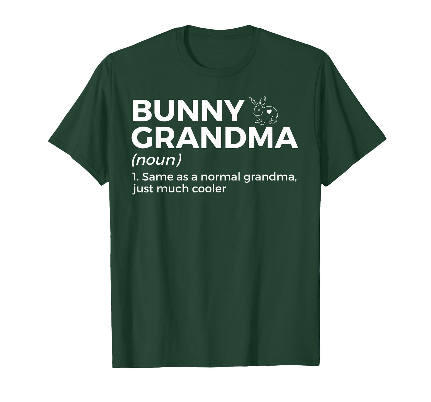 Bunny Grandma Definition Rabbit Lover T-Shirt