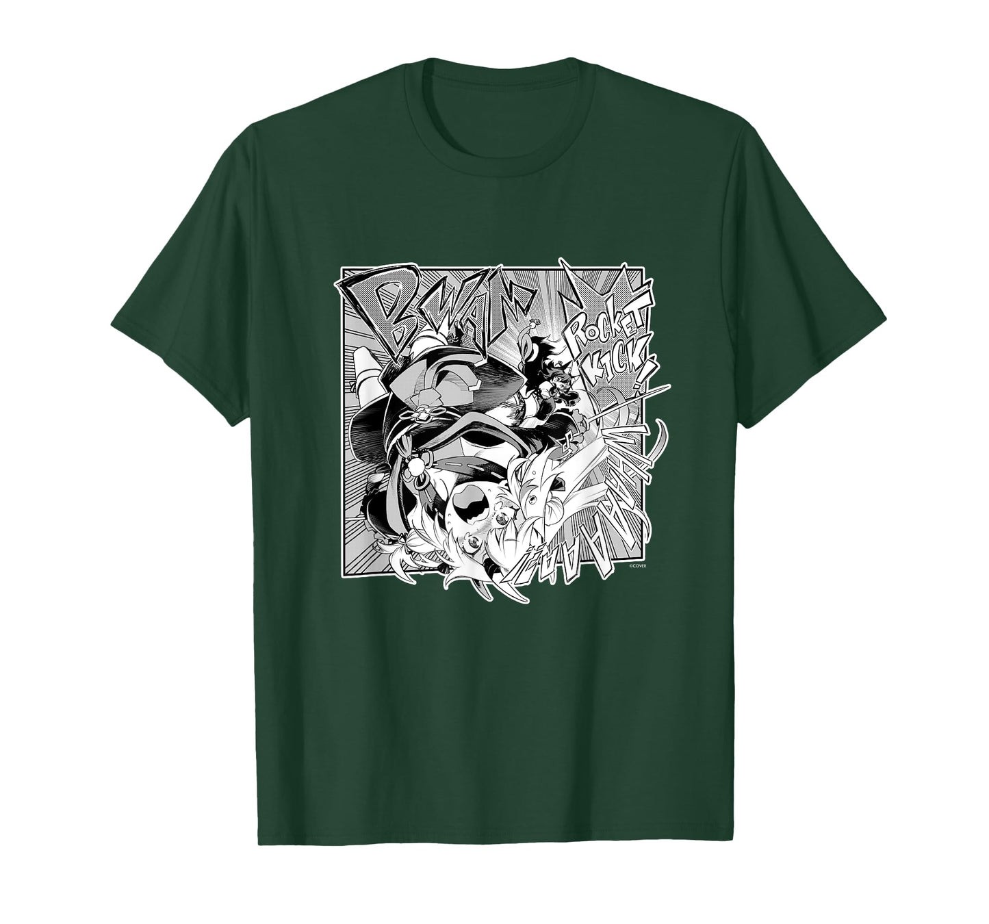 〈Nakiri Ayame〉"Yamato Phantasia" Manga Panel (English) T-Shirt