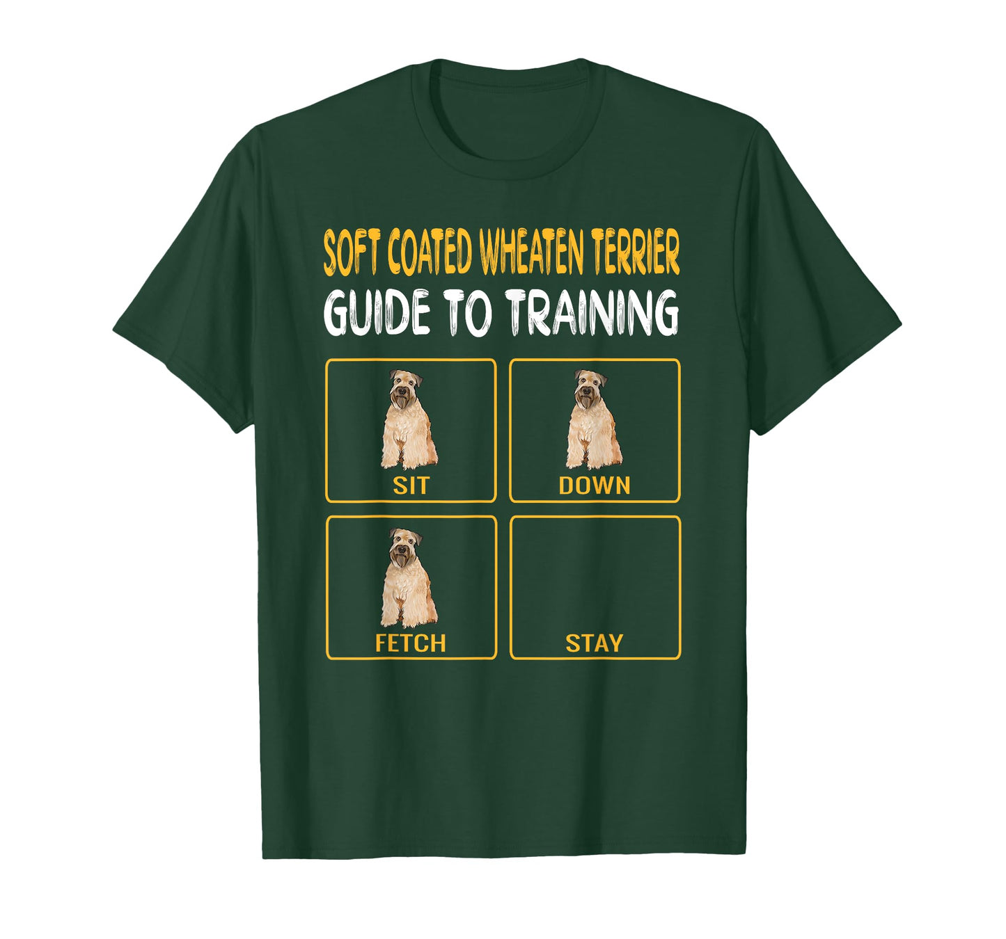 Soft Coated Wheaten Terrier Guide To Training Dog Obedience T-Shirt